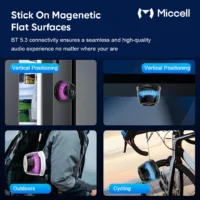 Mini magnetic speaker with LED lighting - Image 4