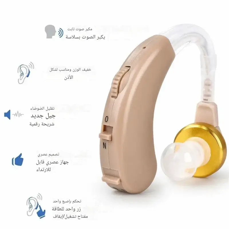 ⁦سماعة الادن لضعاف السمع F138⁩ - الصورة ⁦3⁩