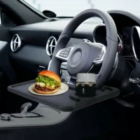 طاولة تثبيت صينية عجلة قيادة السيارة - Image 2